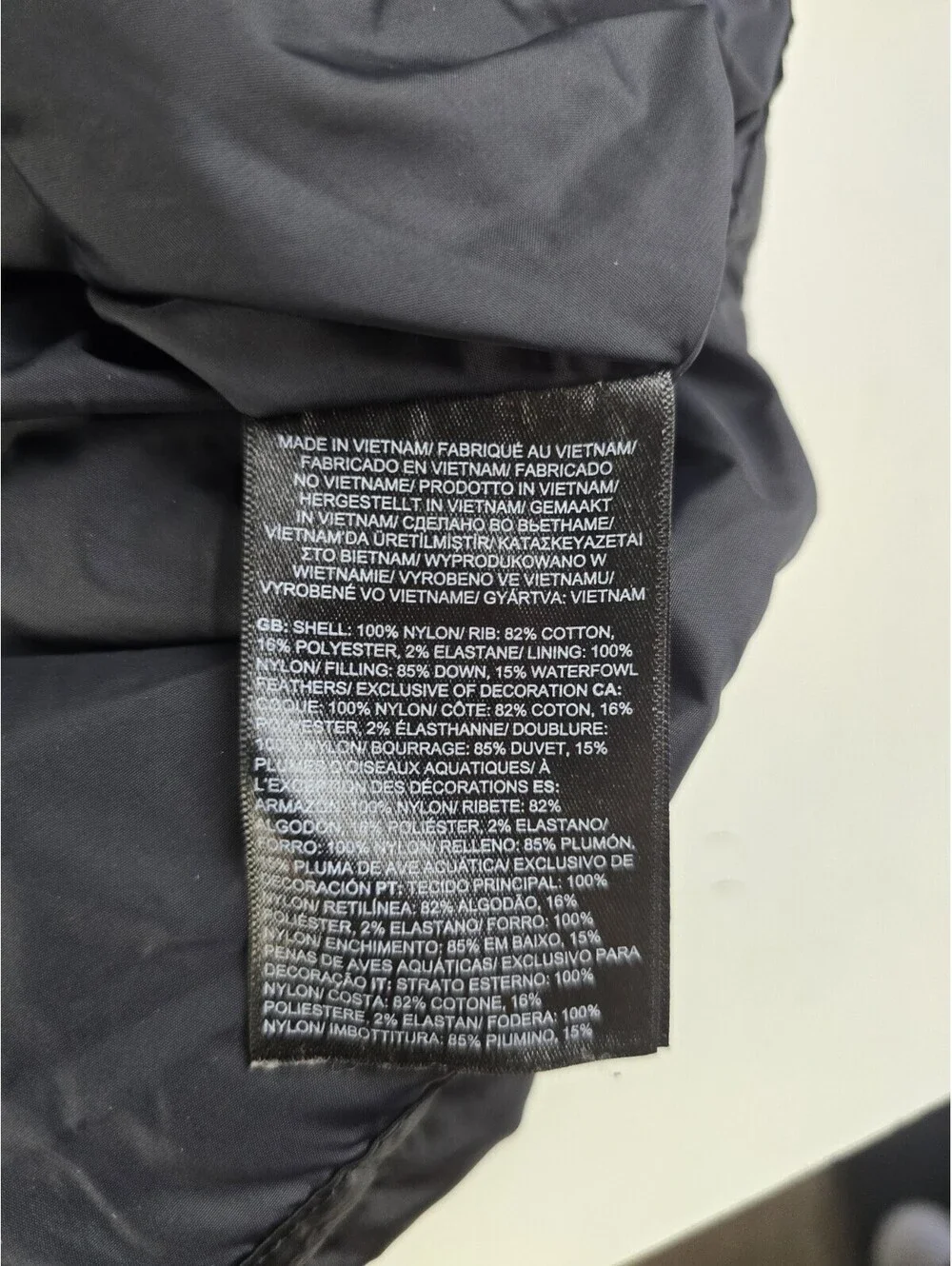 The North Face 700 Down Fill Nordic Nuptse Quilted Ski Snow Winter Puffer Jacket